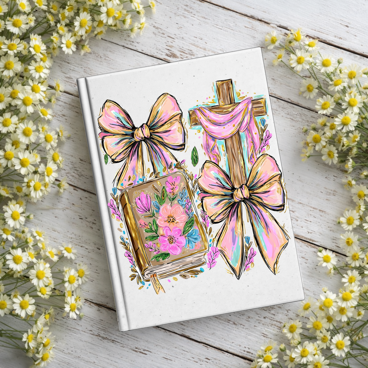Coquette Bible Notebook Decal