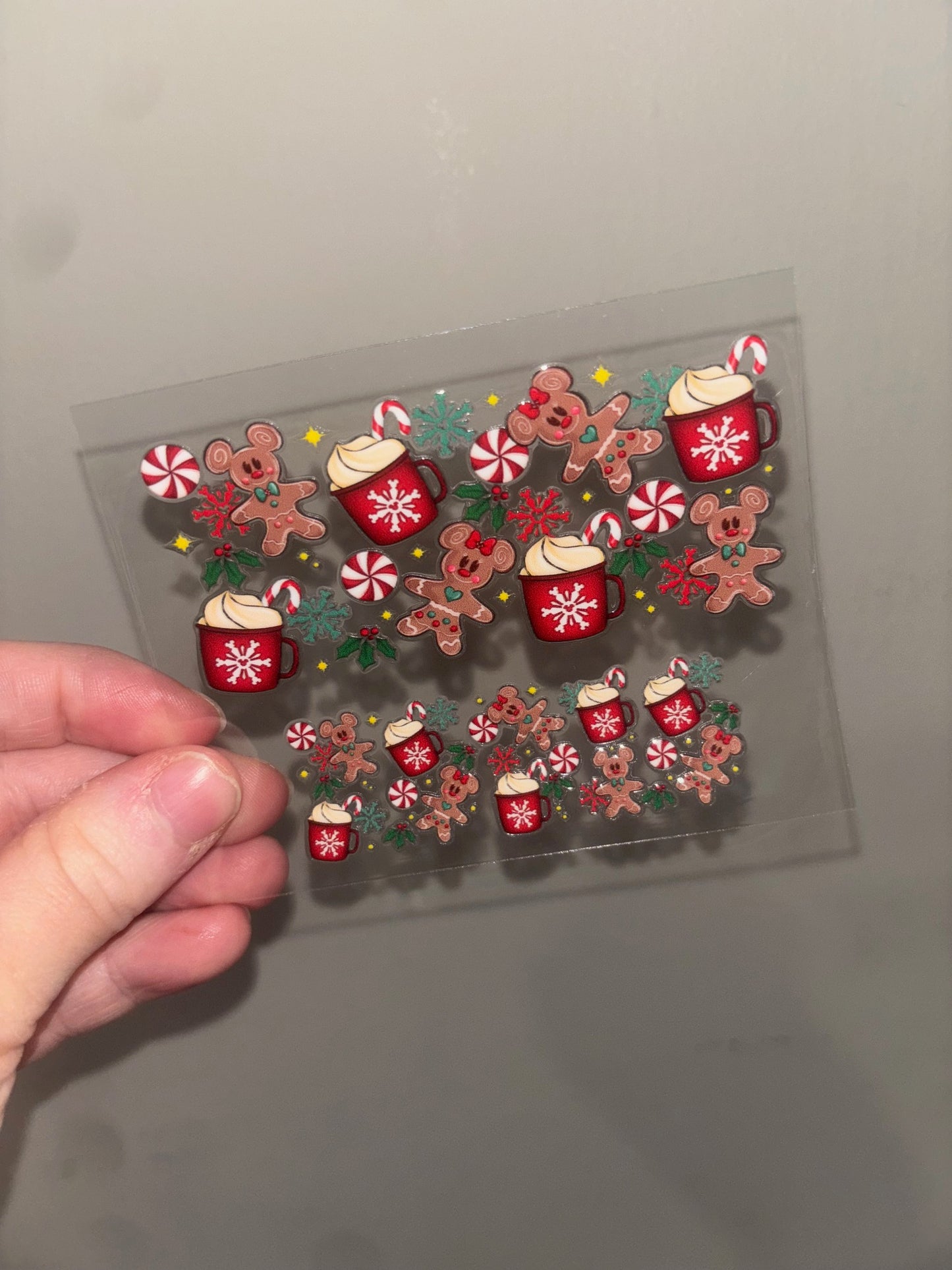 Gingerbread Mouse Christmas Mini Wrap