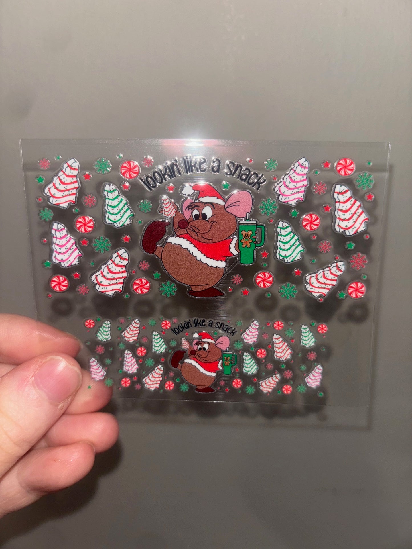 Mouse Christmas Mini Wrap