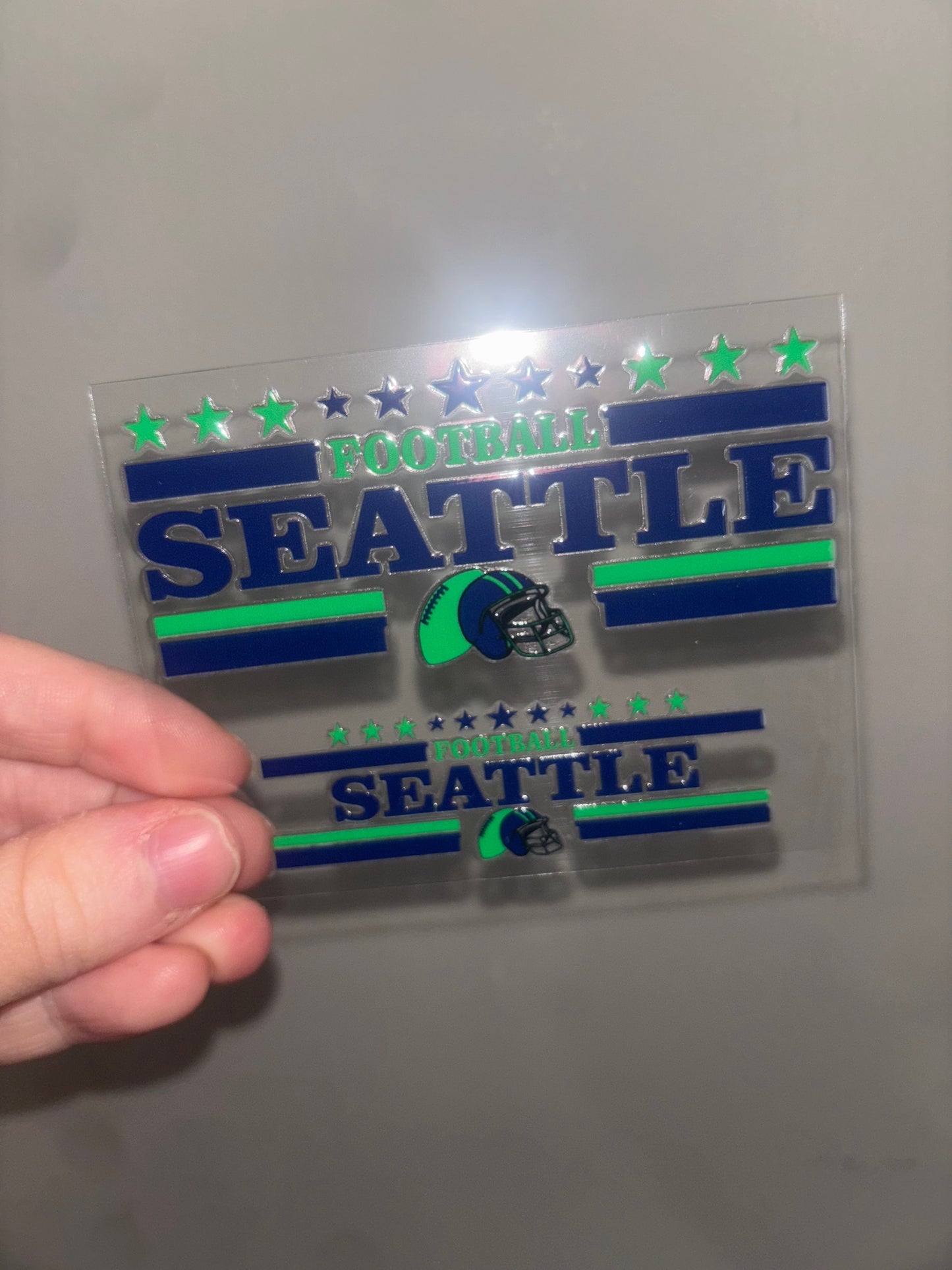 Football Seattle Mini Wrap