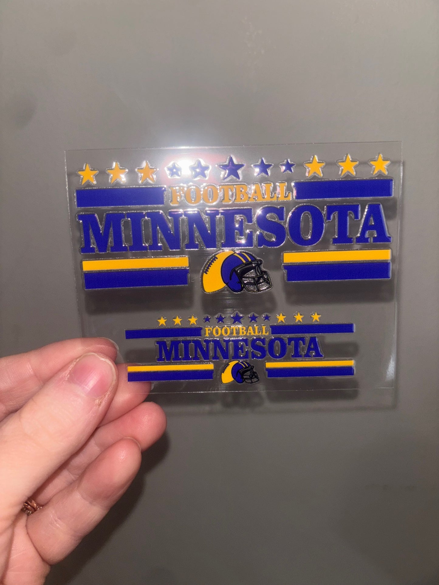 Football Minnesota Mini Wrap