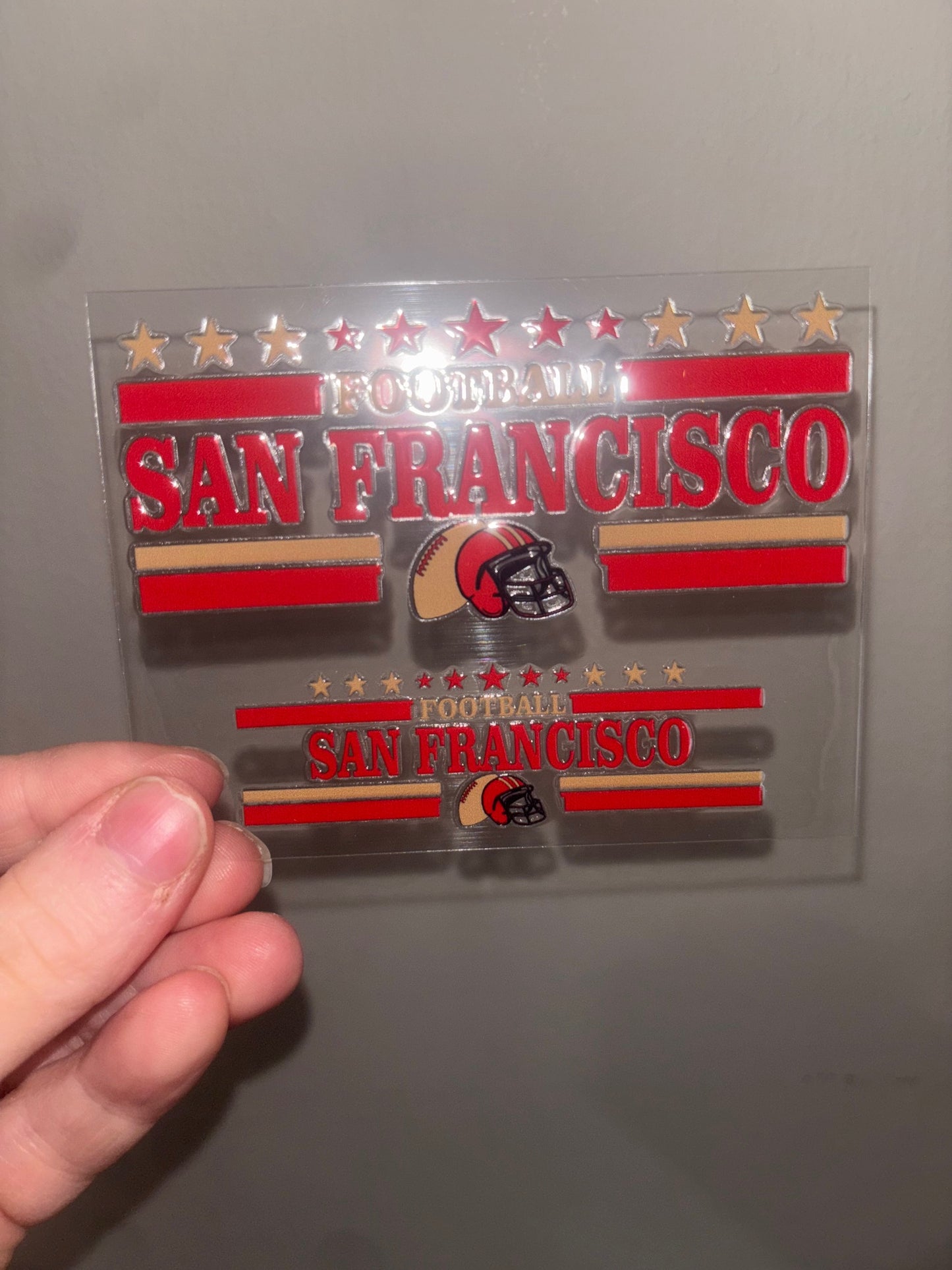 Football San Franciso Mini Wrap