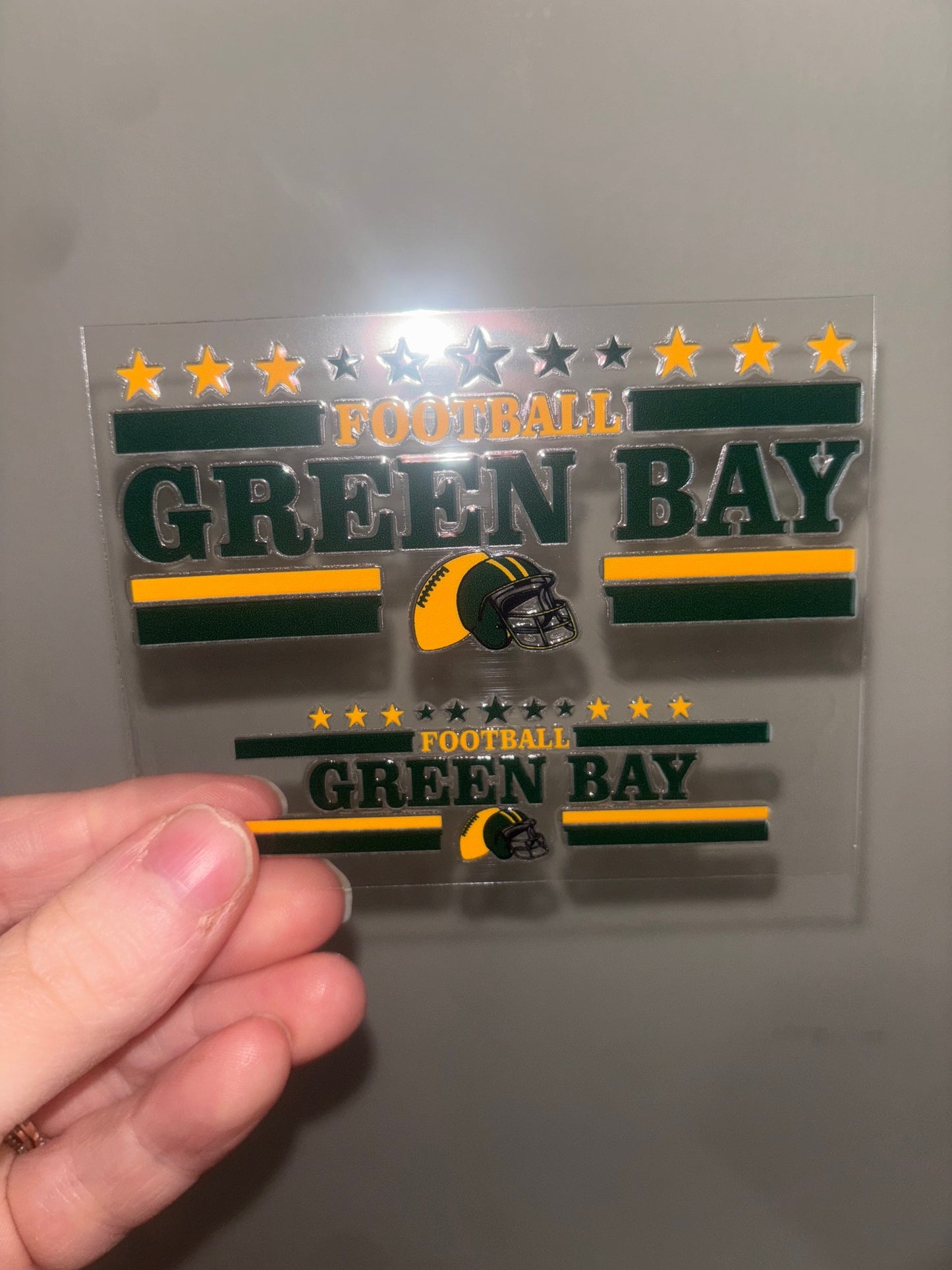 Football Green Bay Mini Wrap