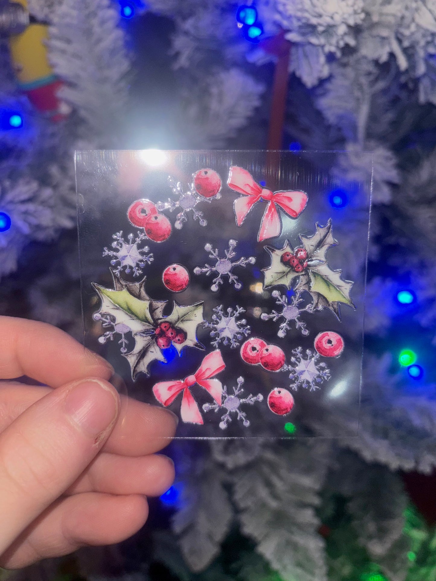 Mistletoe Christmas Decal