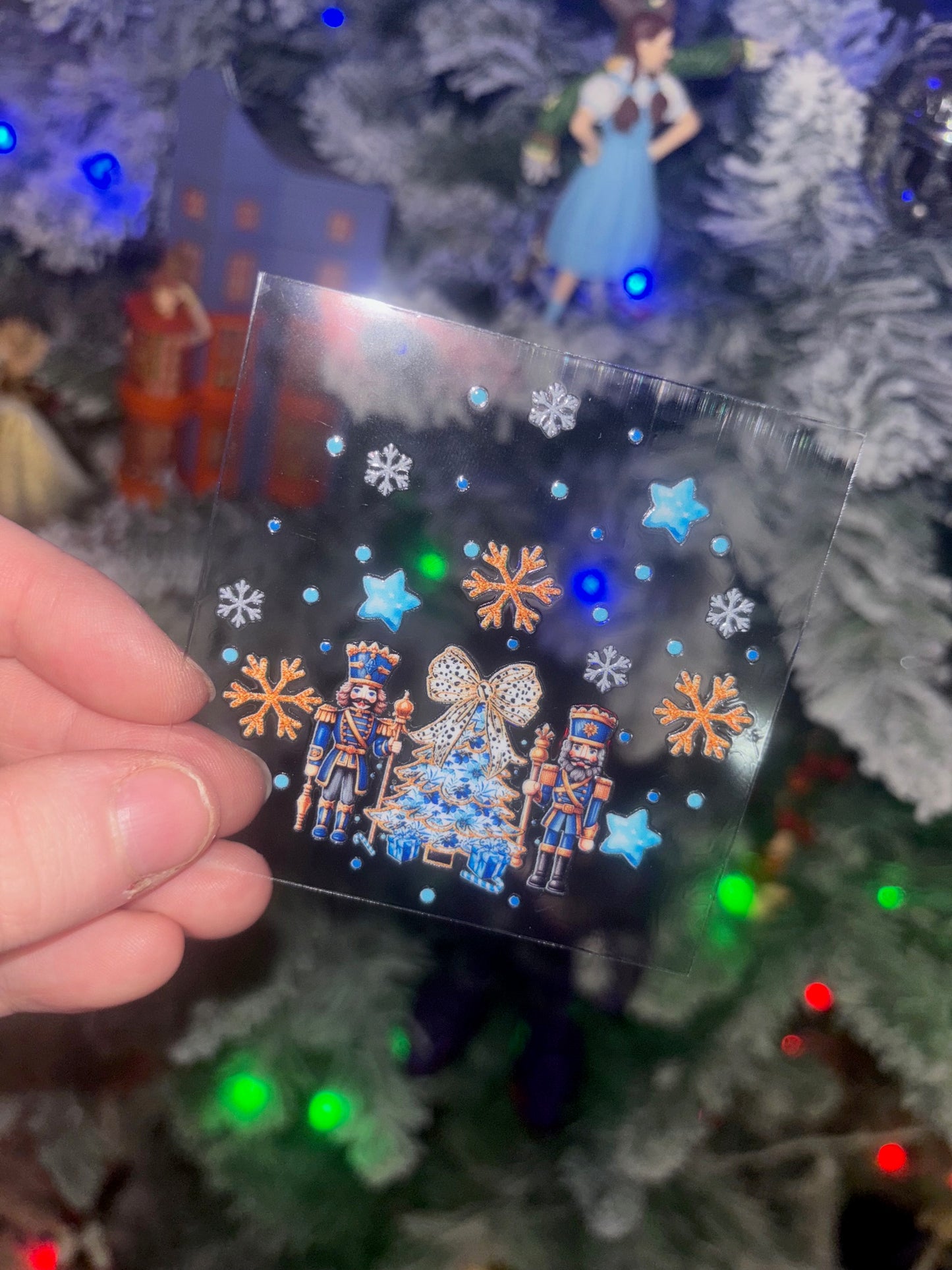 Nutcracker Christmas Decal 1