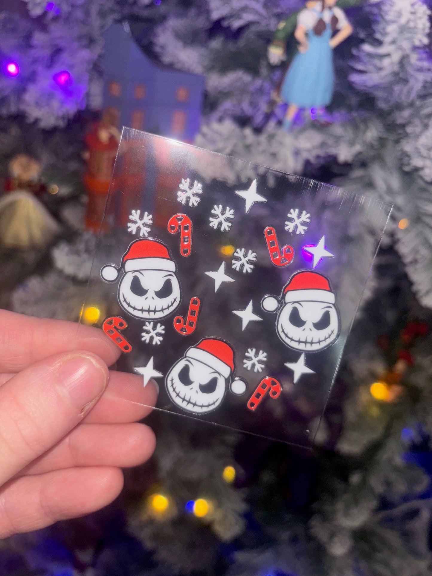 Bone Guy Christmas Decal 1