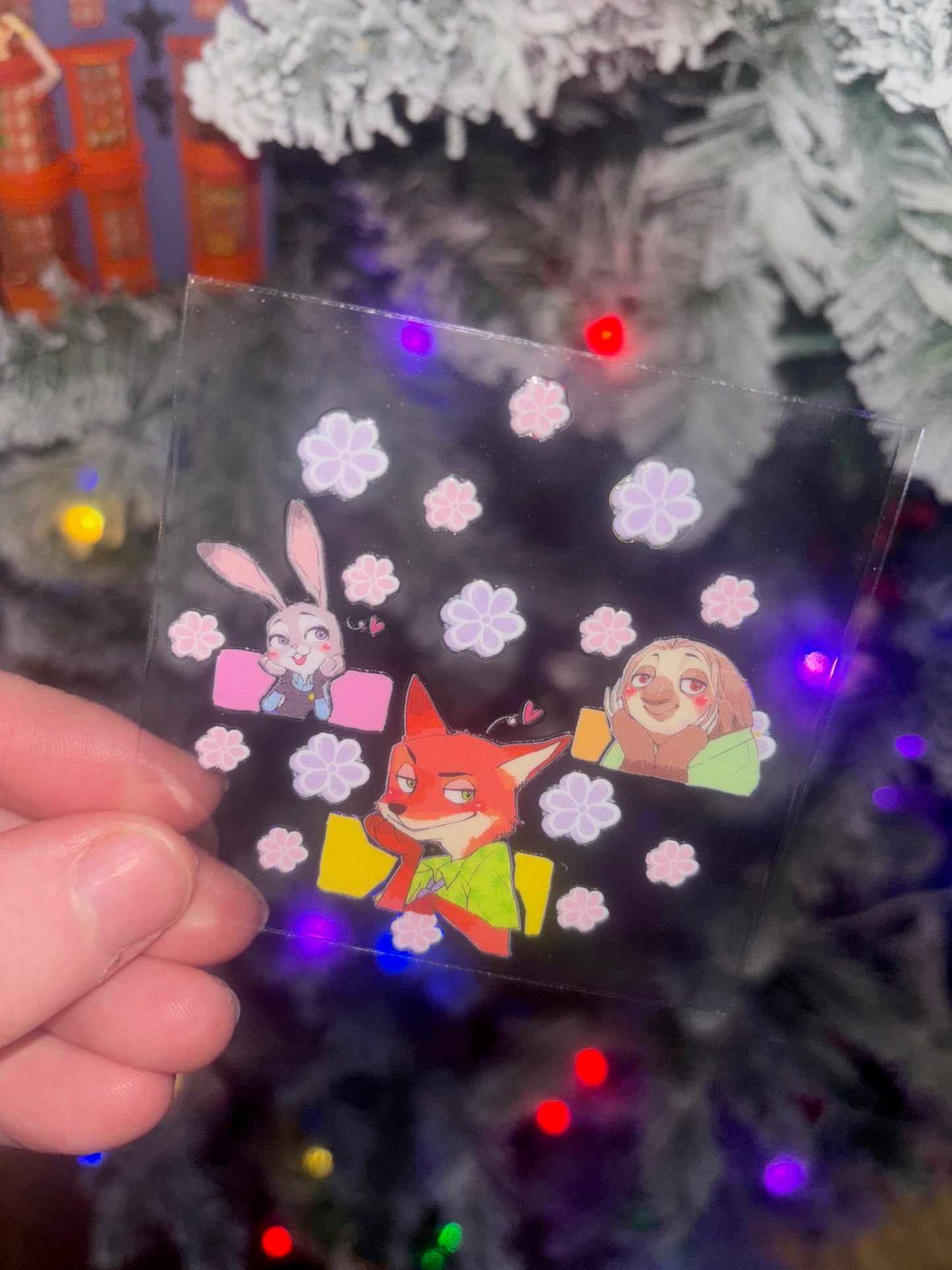 Animals Movie Ornament Decal