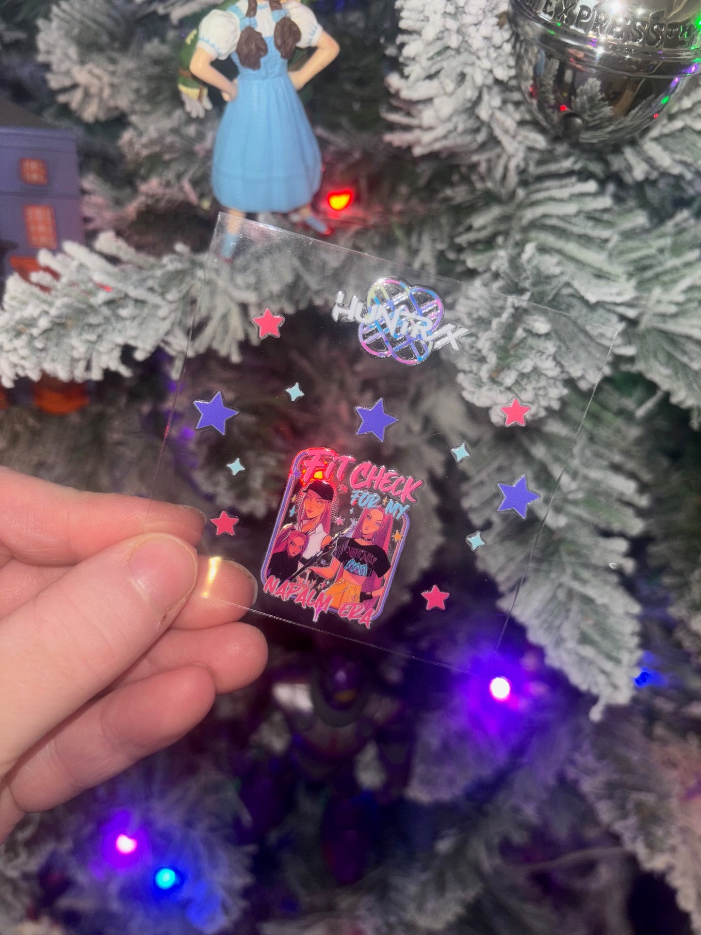 Girl Demons Ornament Decal