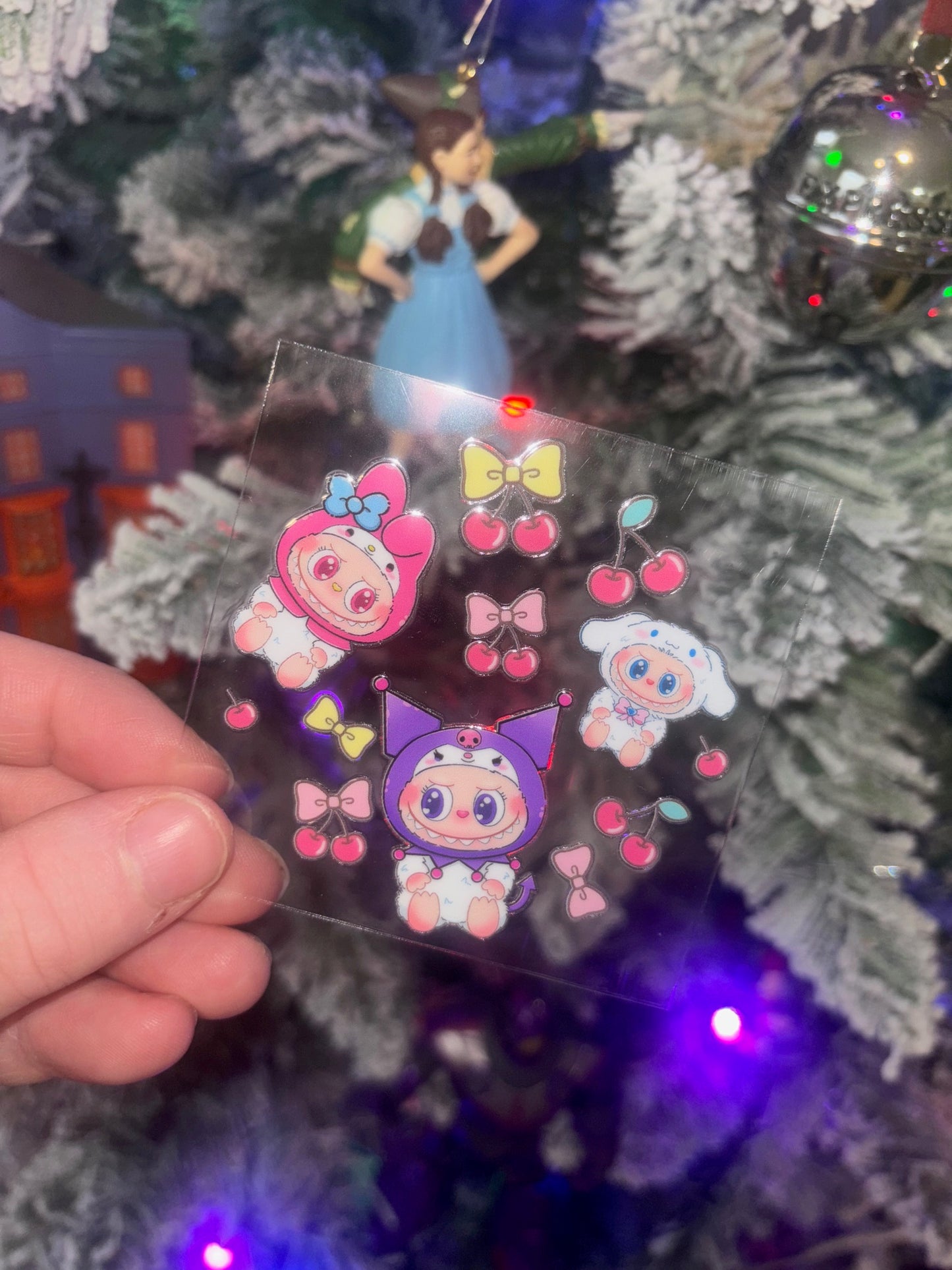 Anime Ornament Decal 2