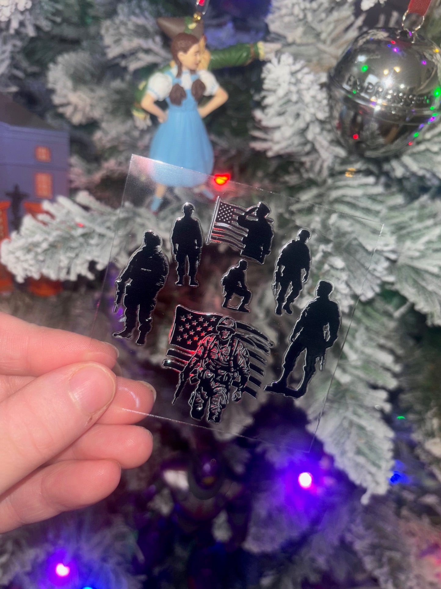 Military Ornament Decal