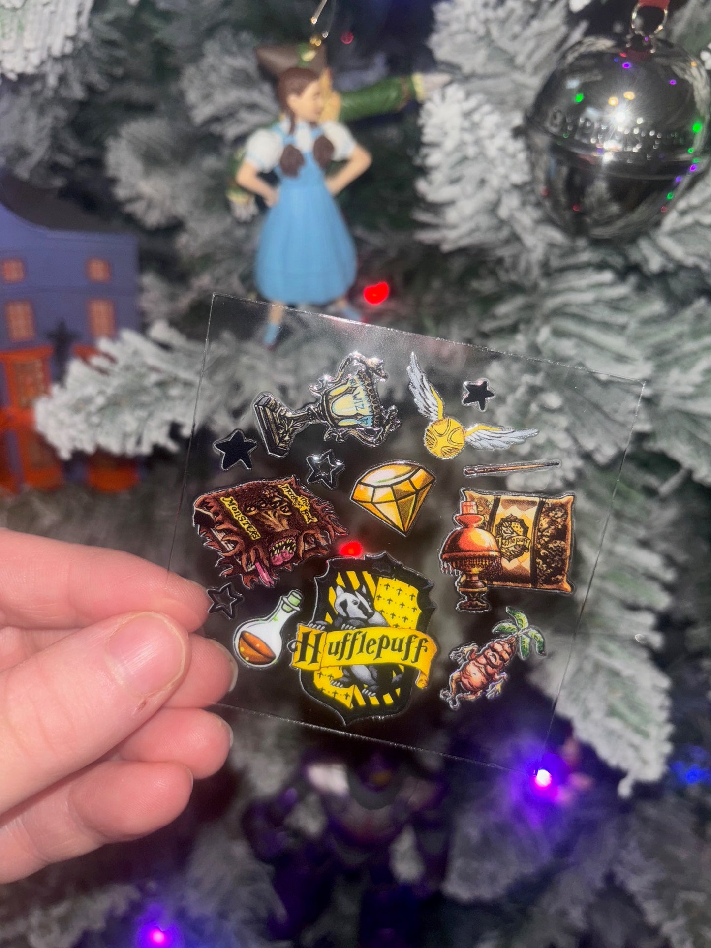 Wizard House Ornament Decal 4