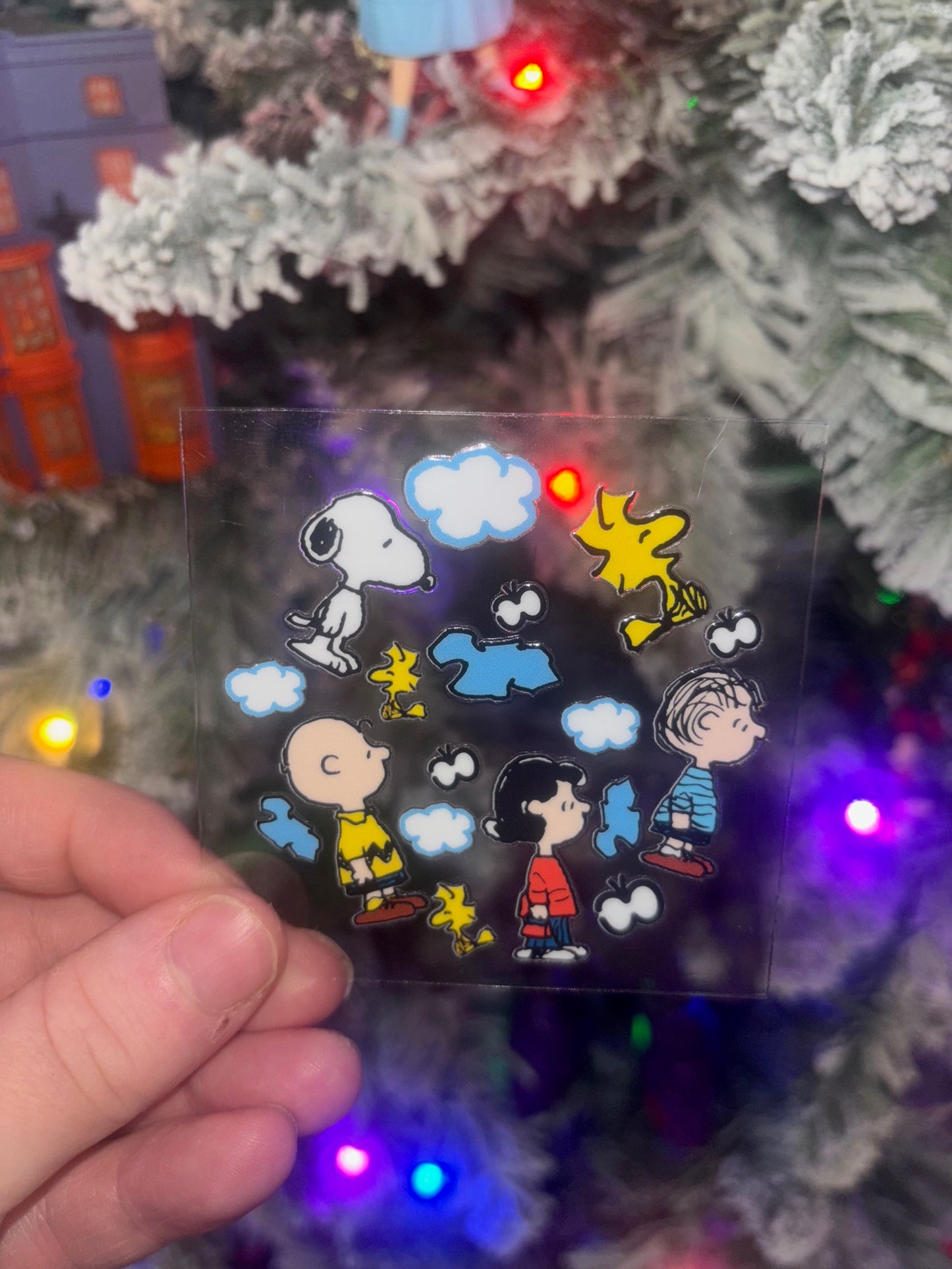 Cartoon Ornament Decal 1