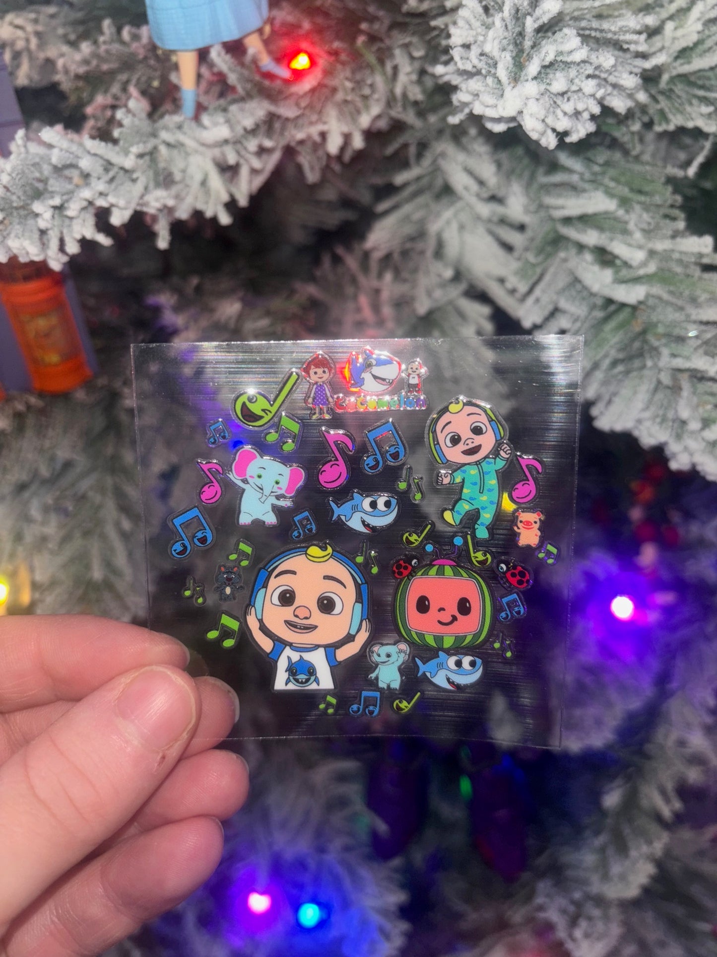 Baby Show Ornament Decal