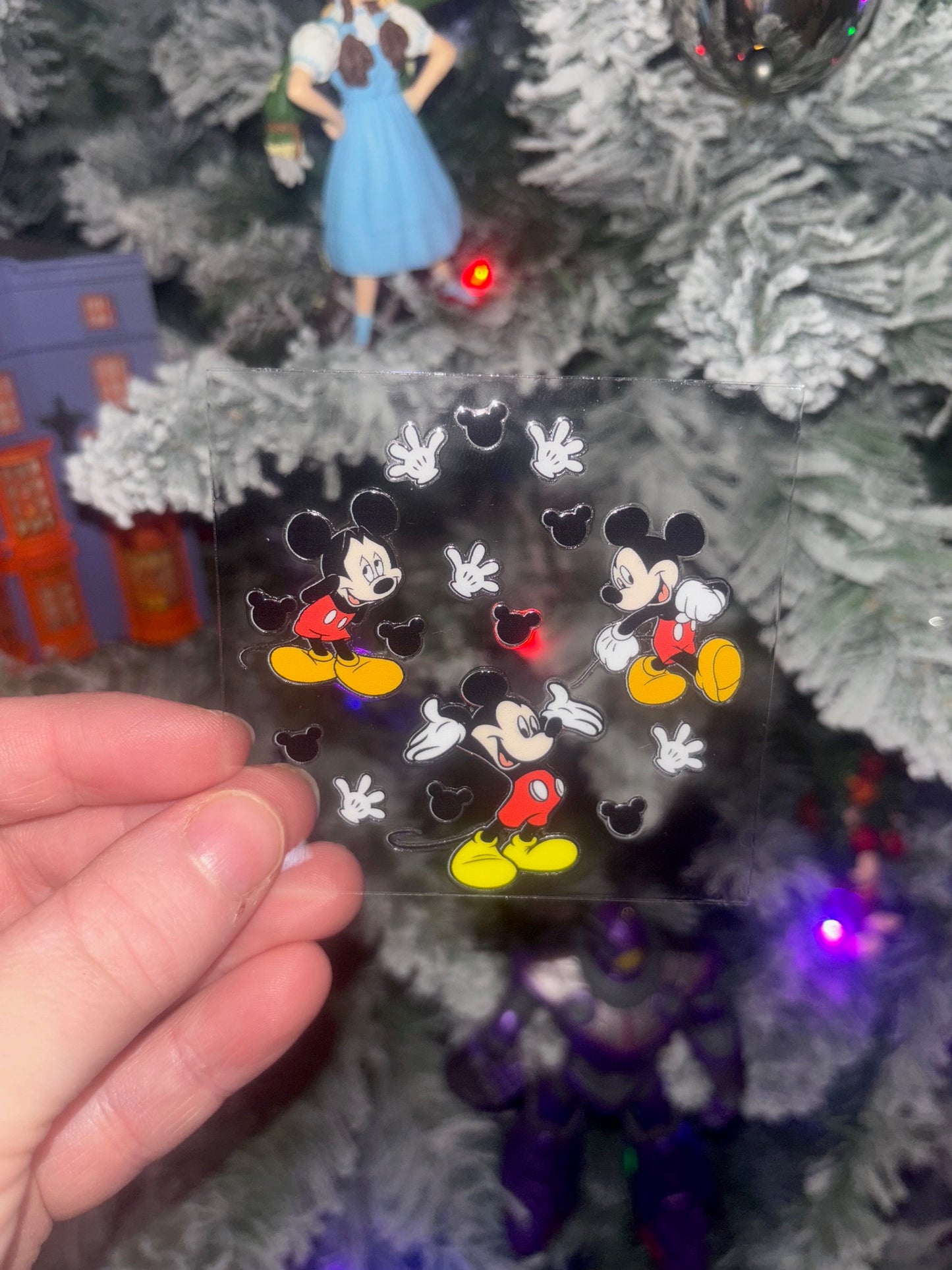 Mouse Ornament Decal