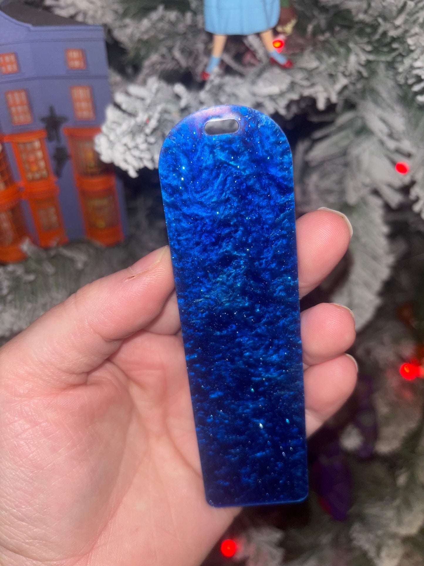 Dark Blue Bookmark