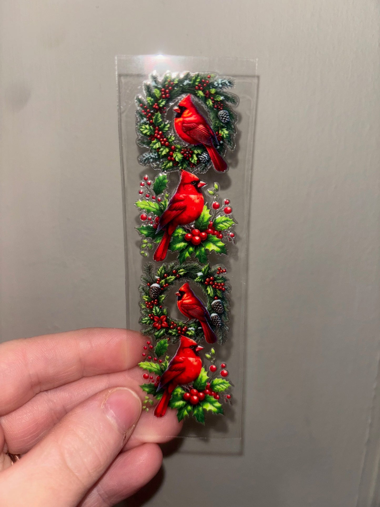 Christmas Bird Pen Wrap