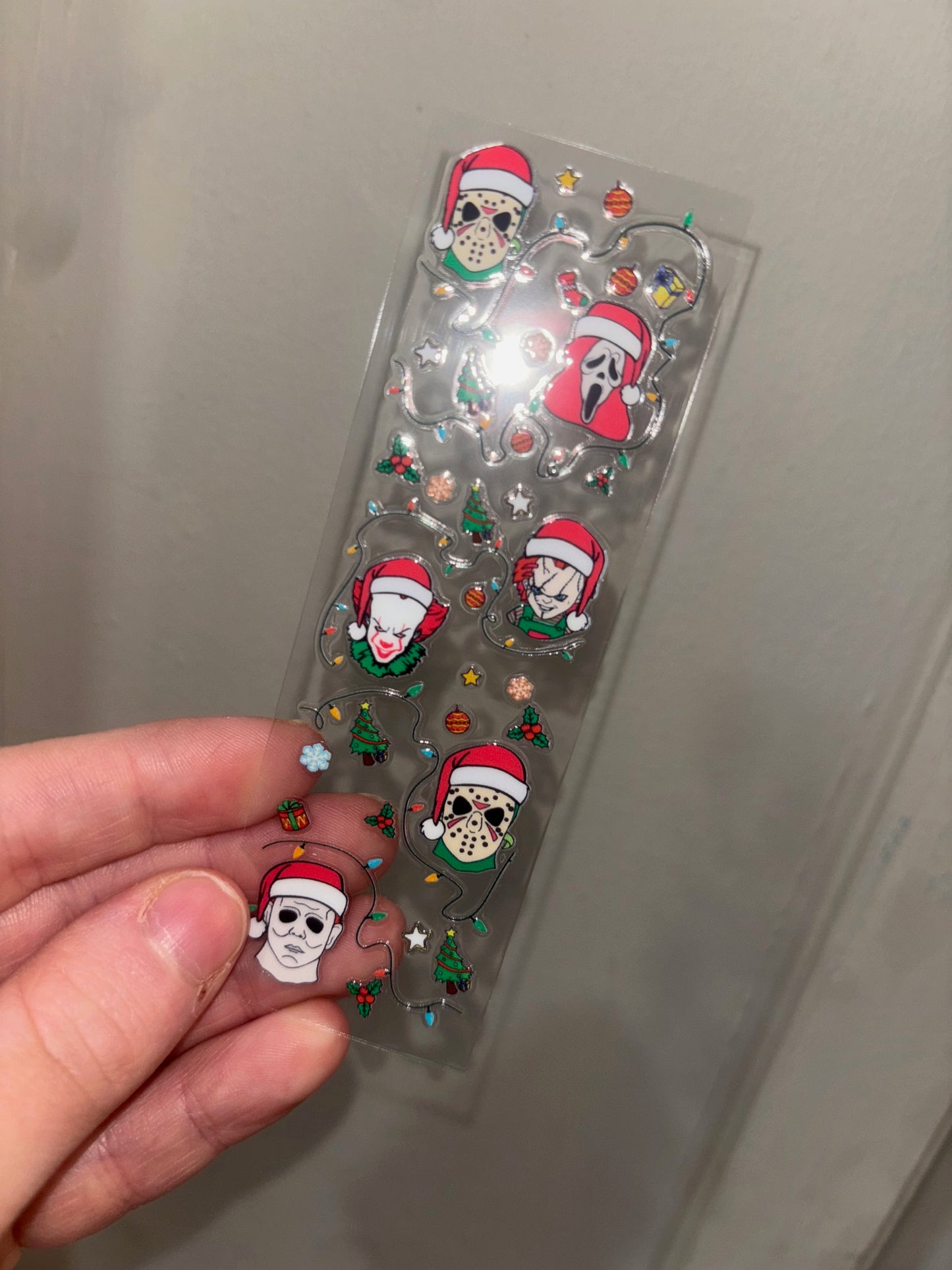 Horror Christmas Pen Wrap 1