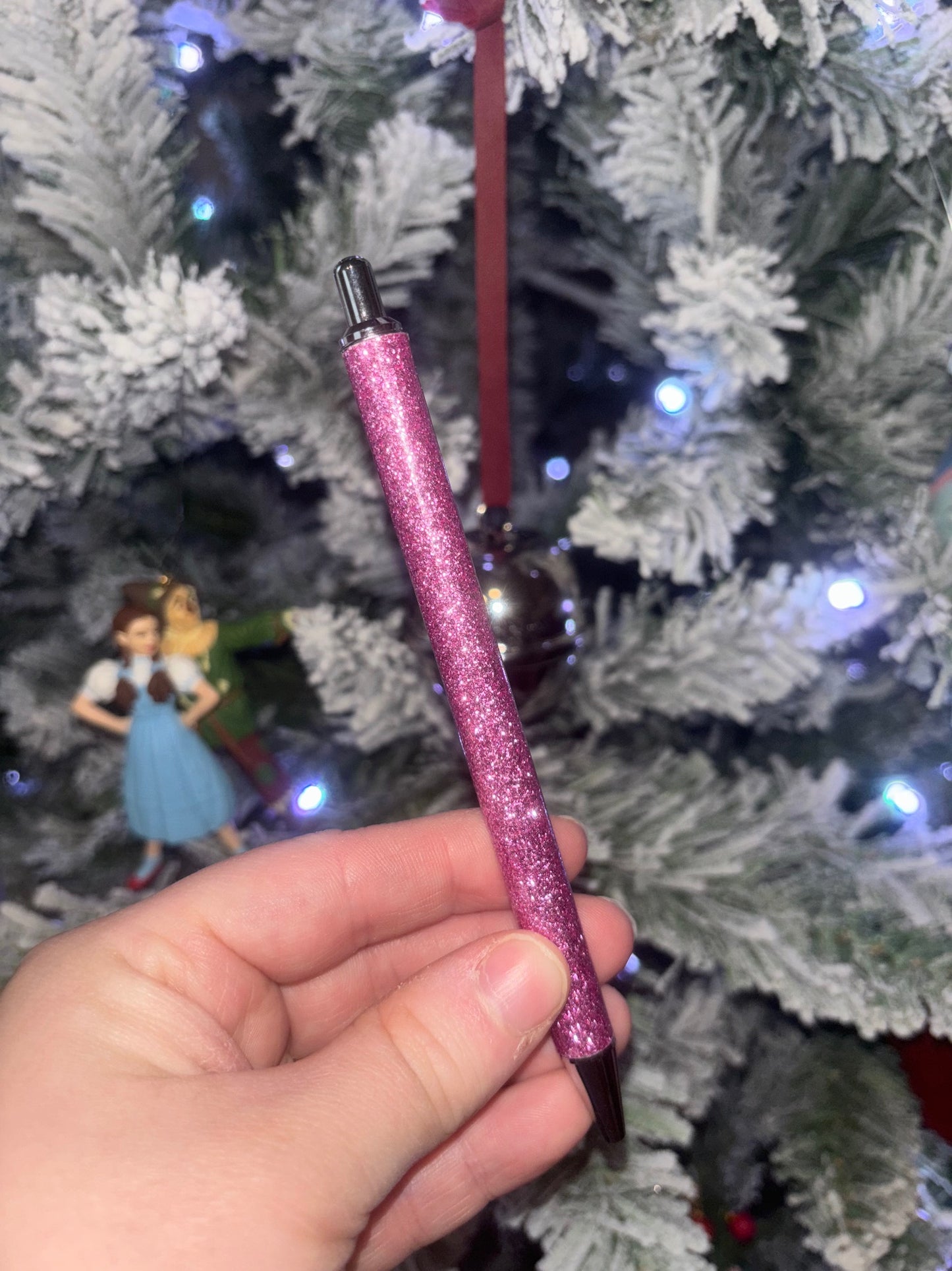 Pink Purple Glitter Pen