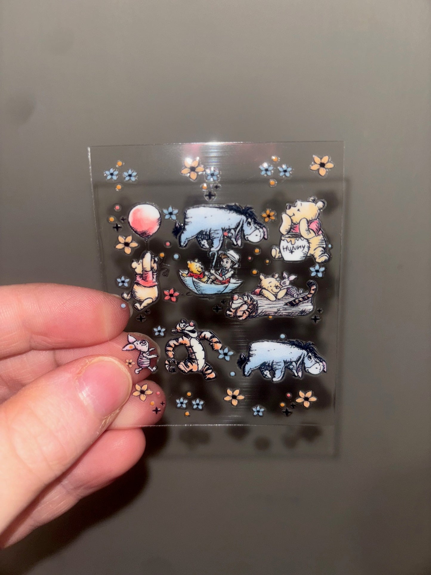 Bear and Friends Spray Decal