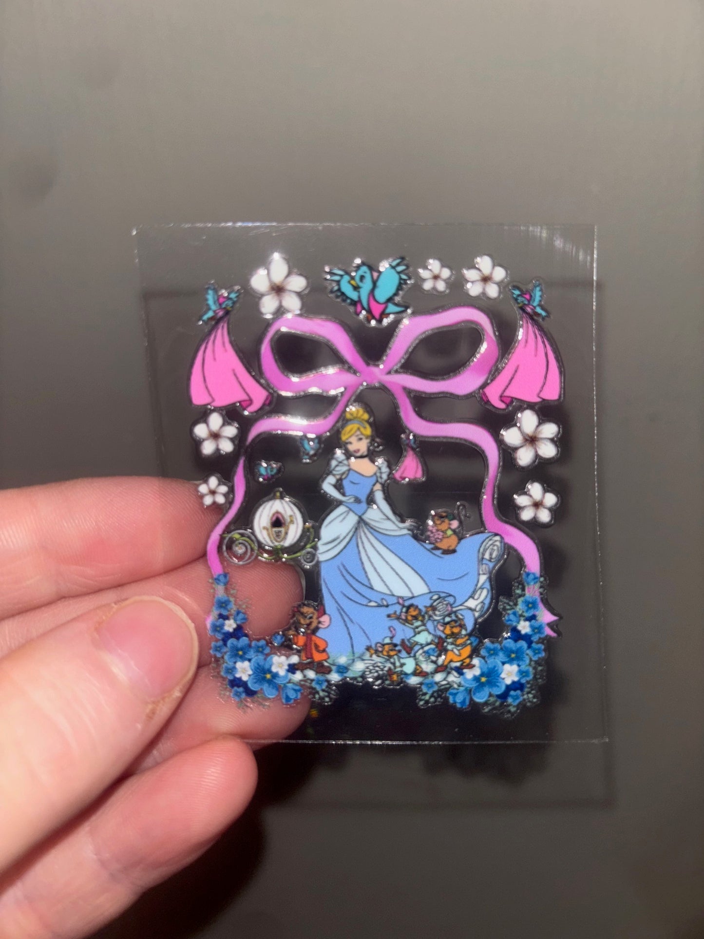 Slipper Princess Spray Decal
