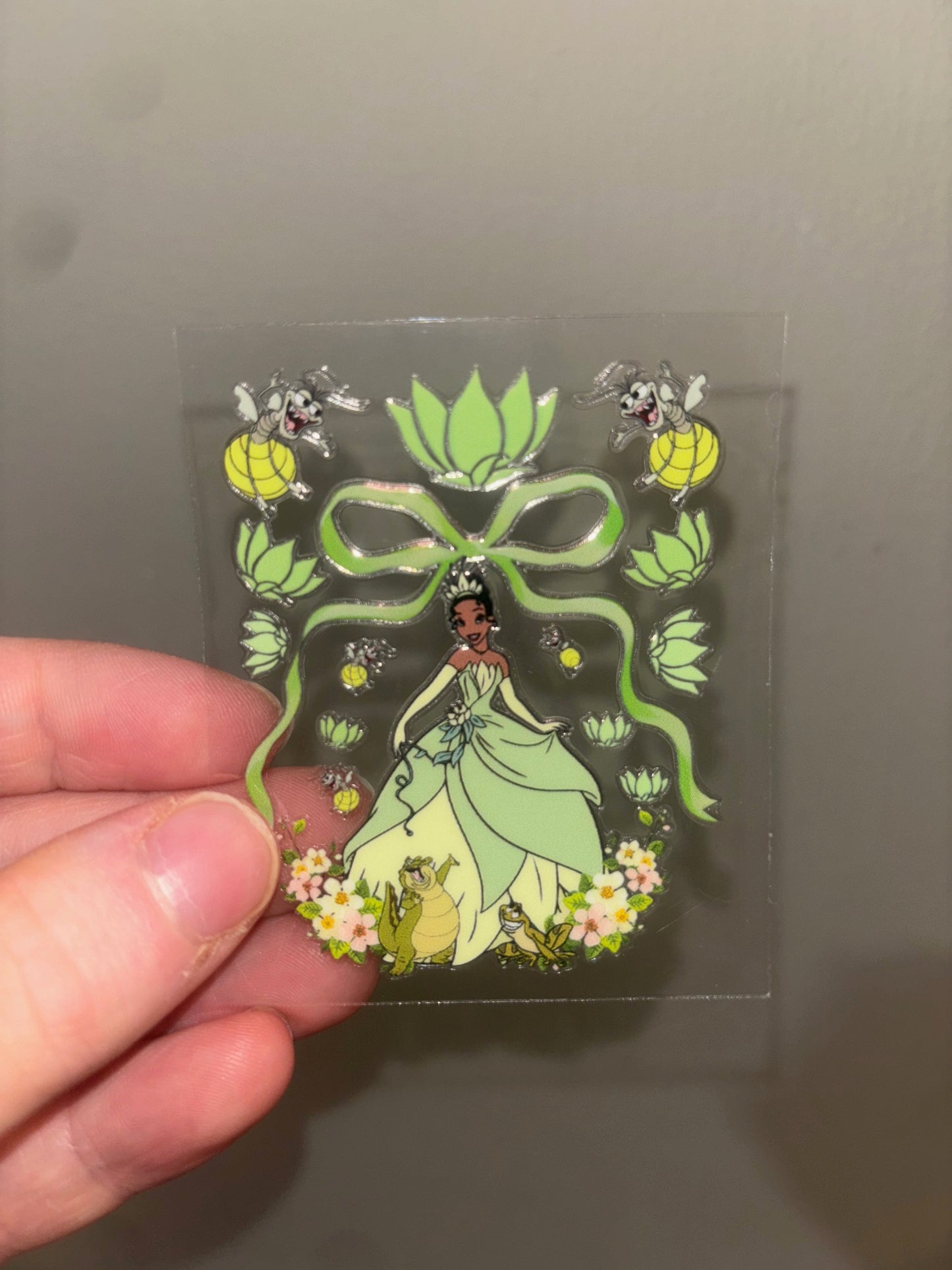 Frog Princess Spray Decal