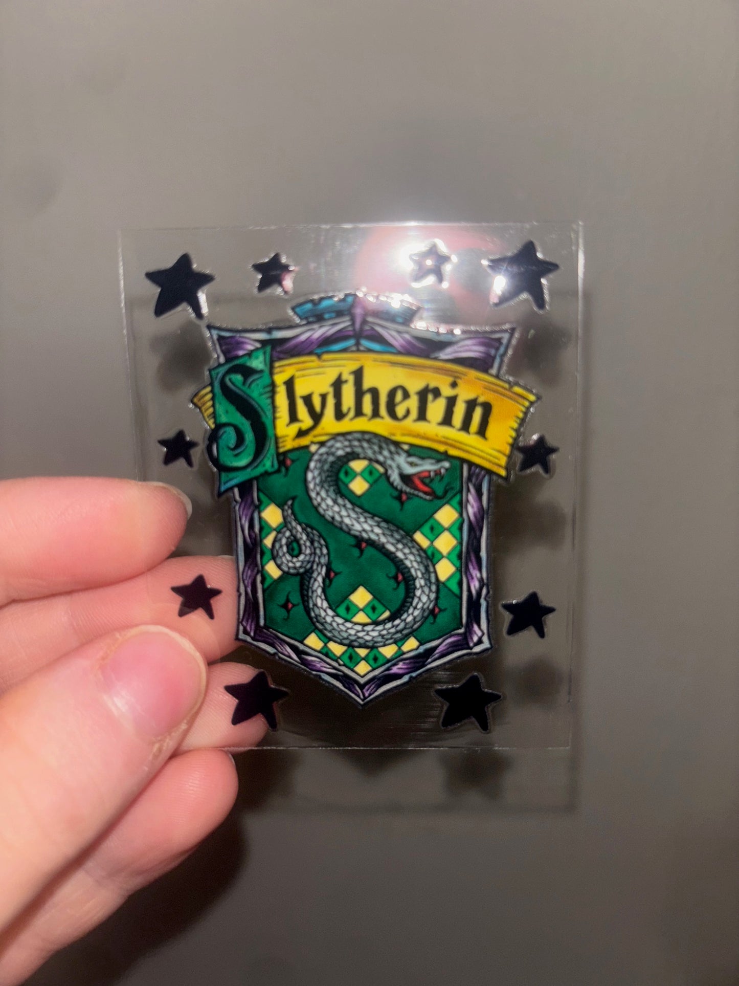 Green Wizard House Spray Decal