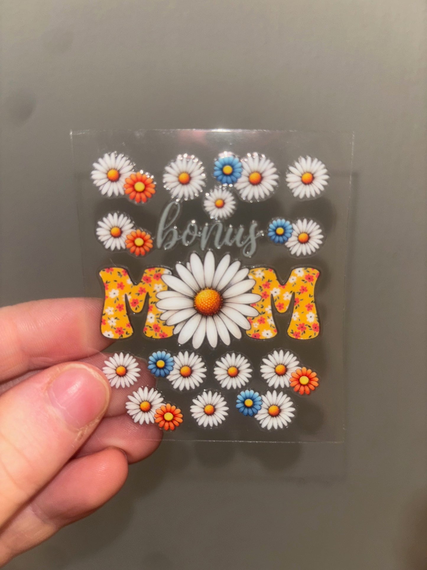 Bonus Mom Spray Decal