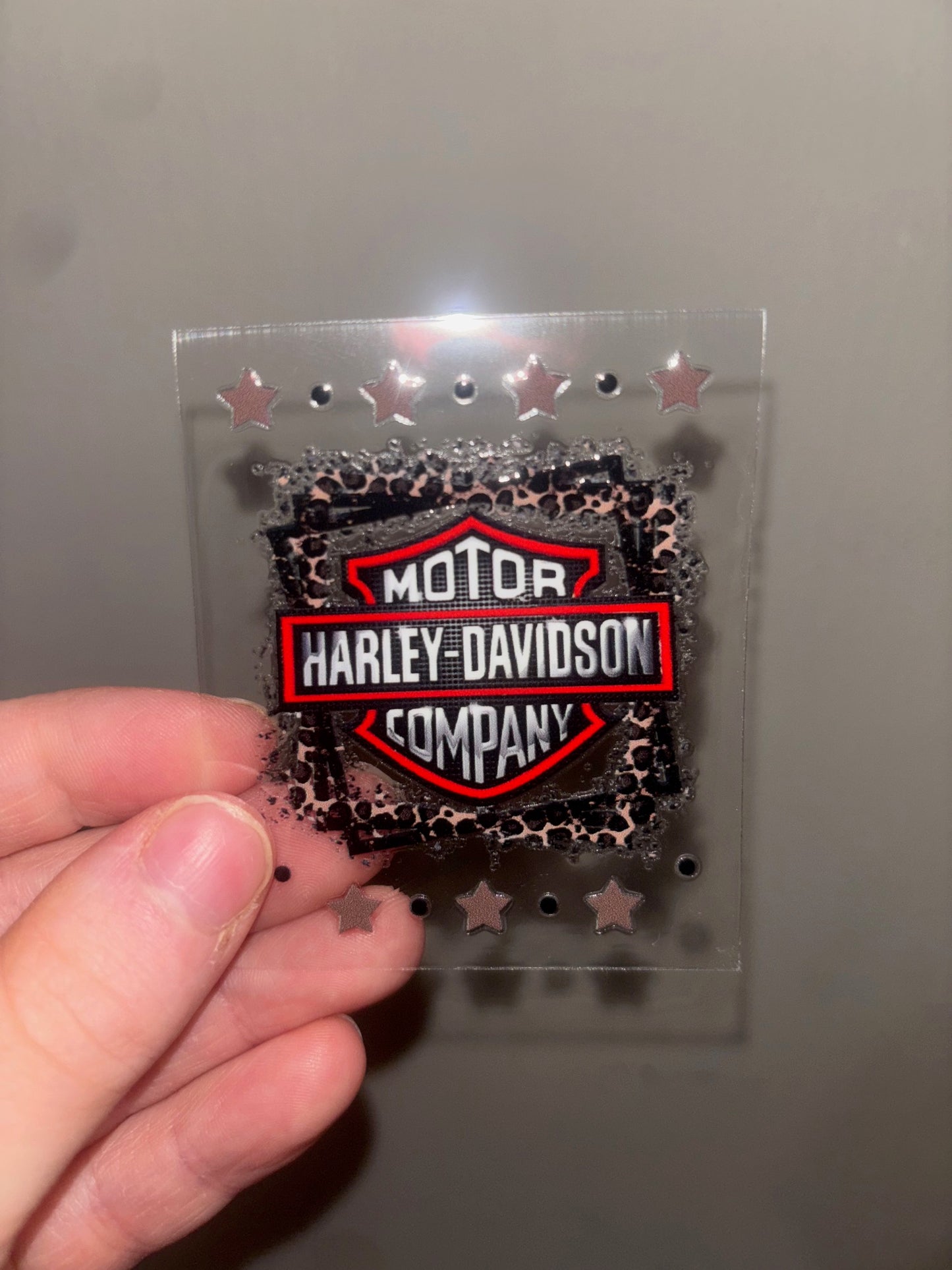 Motorcycle Spray Decal