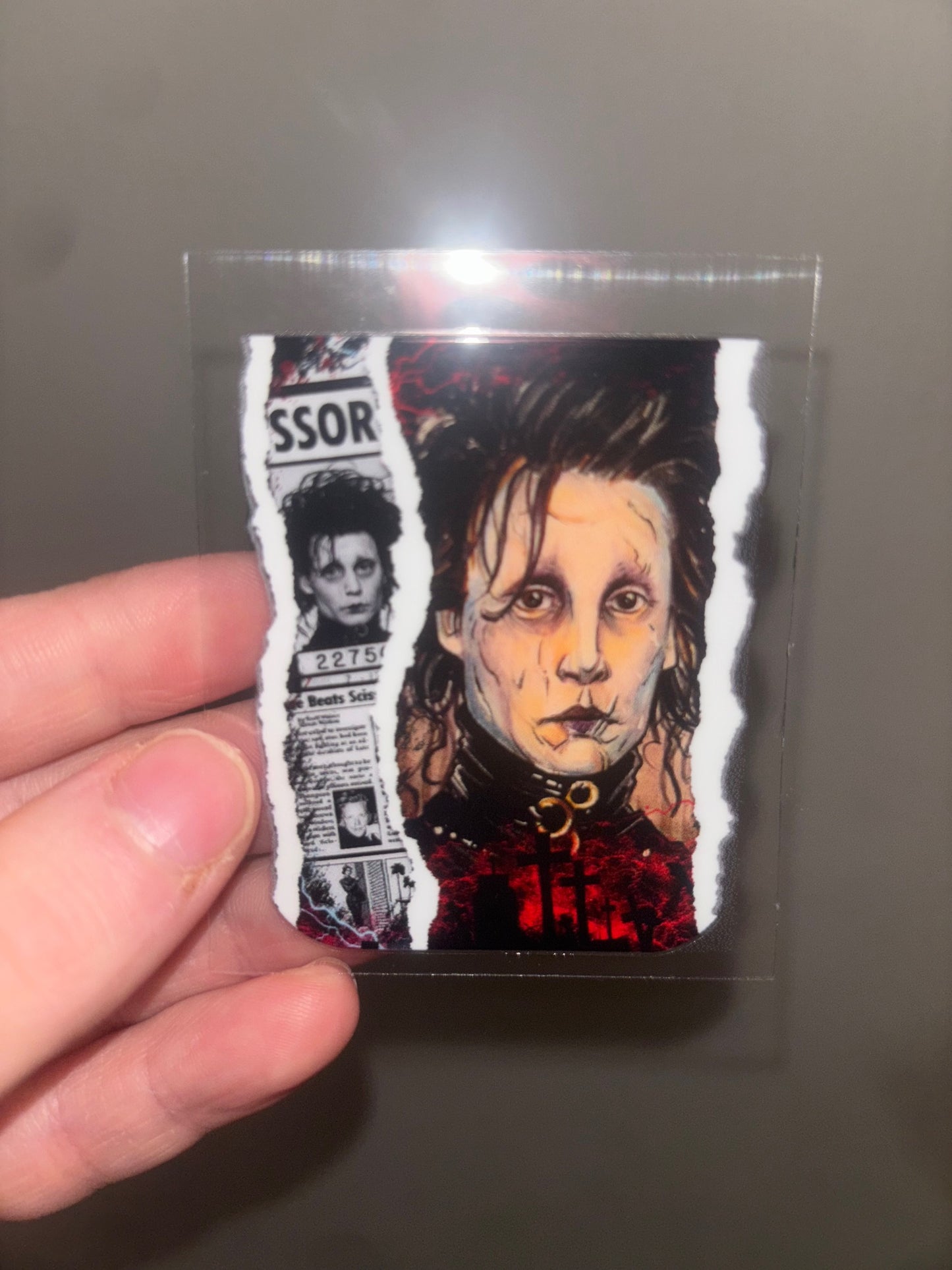 Scissor Guy Spray Decal