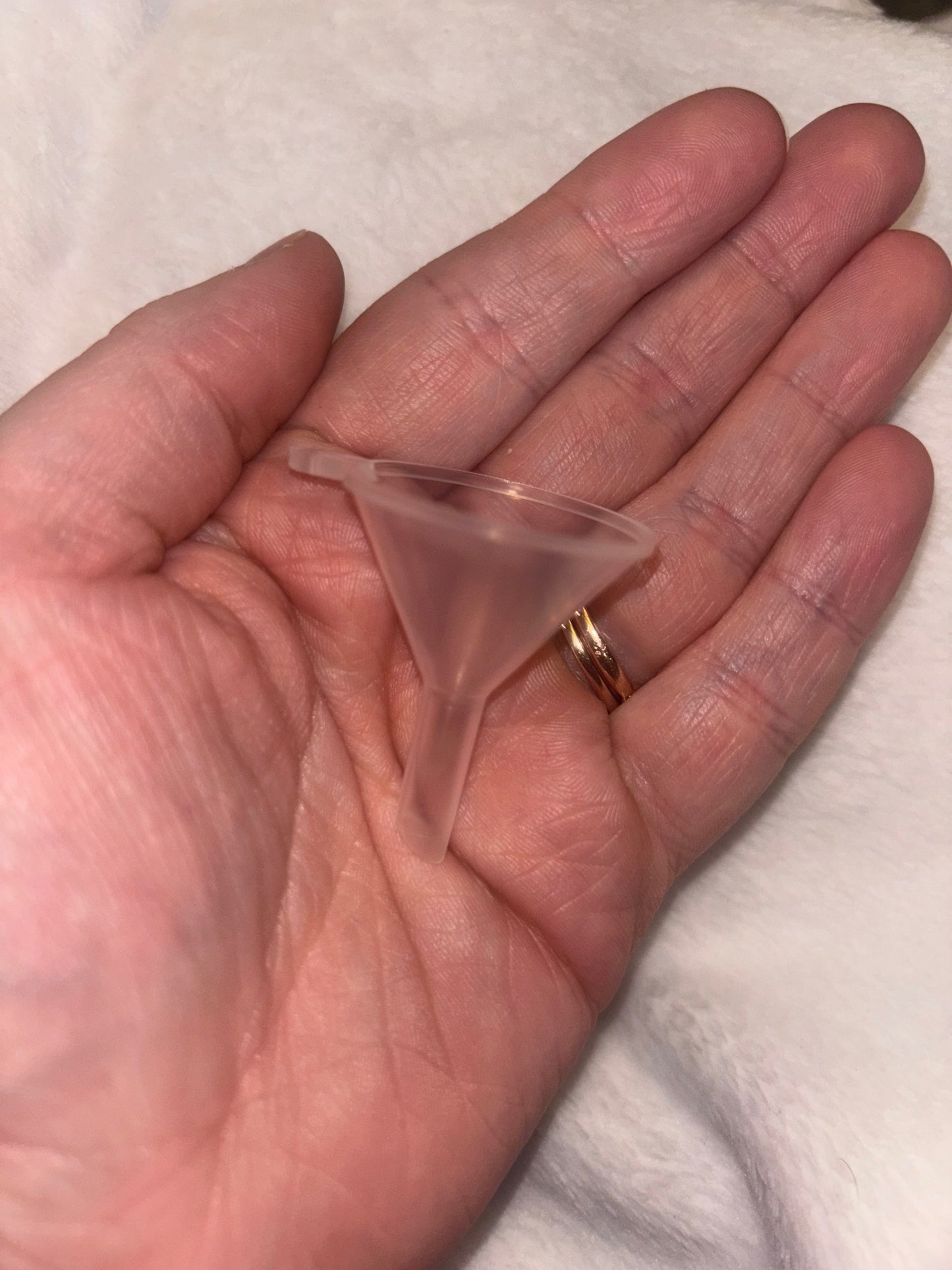 Light Pink Spray Bottle Keychain