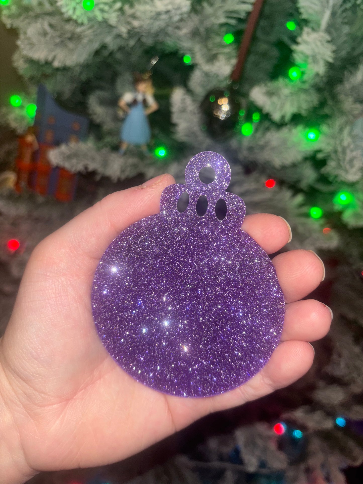 Purple Ornaments