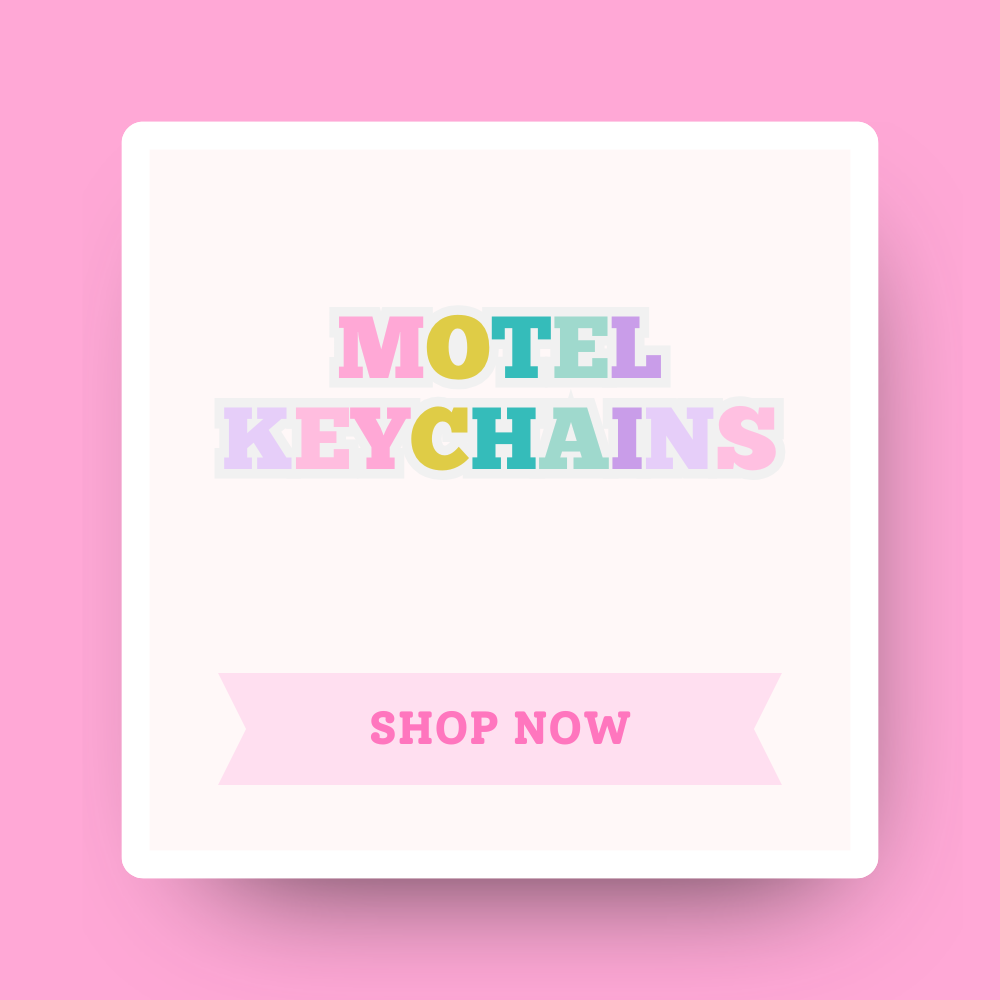 Motel Keychains