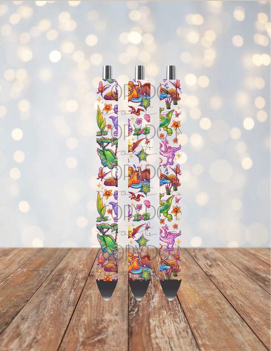 Dinosaurs Pen Wrap