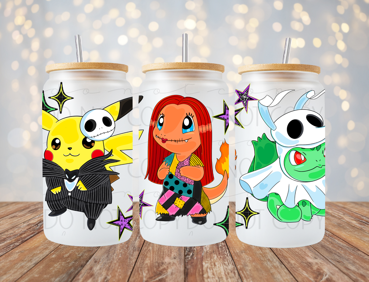Nightmare Animal Anime 16 Oz Wrap