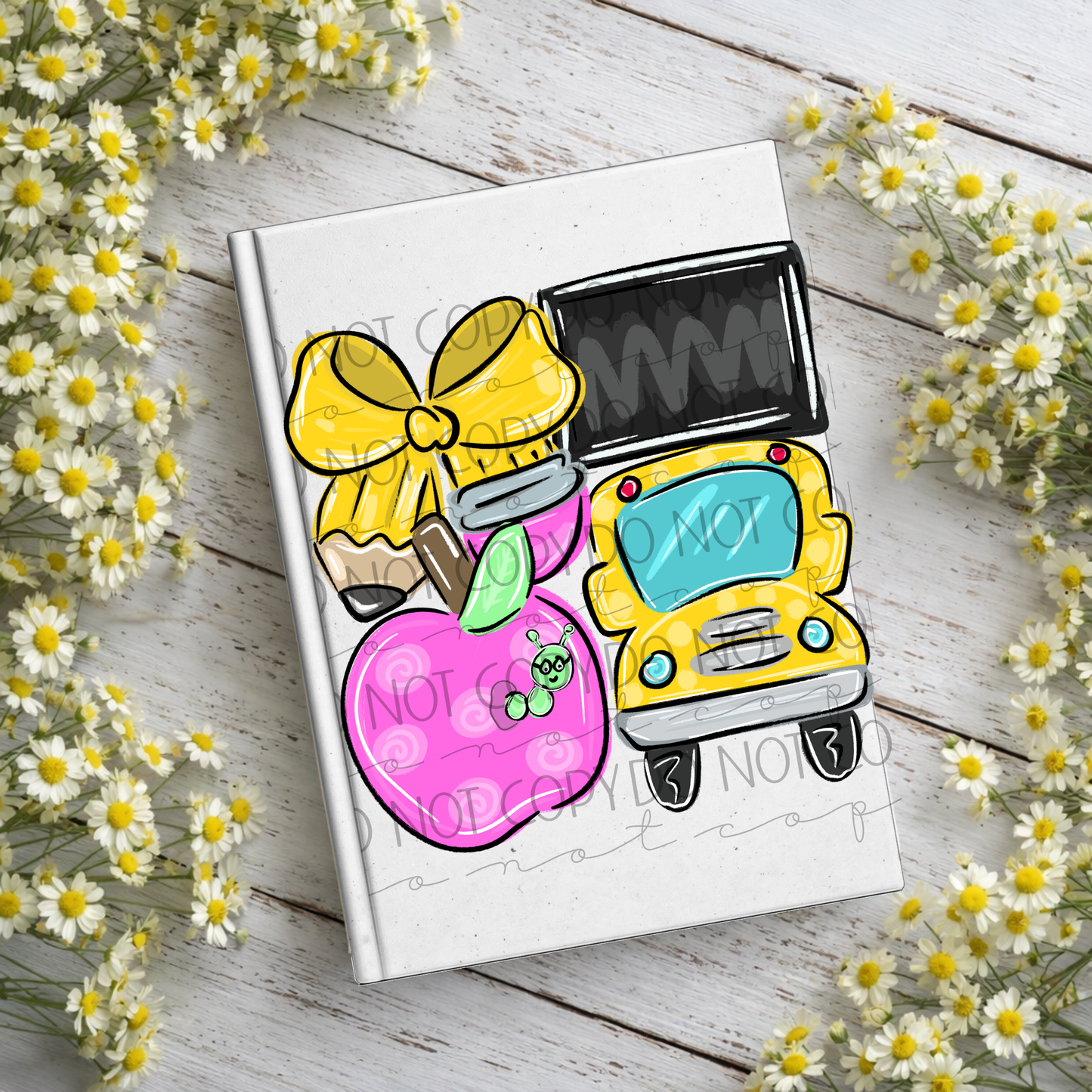School Notebook Decal