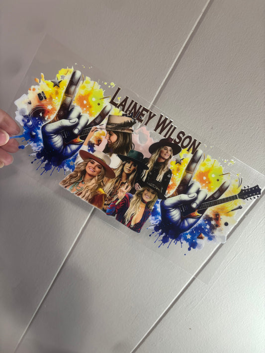 Girl Country Singer 16 oz Wrap