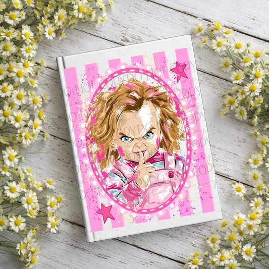 Guy Horror Doll Notebook Decal