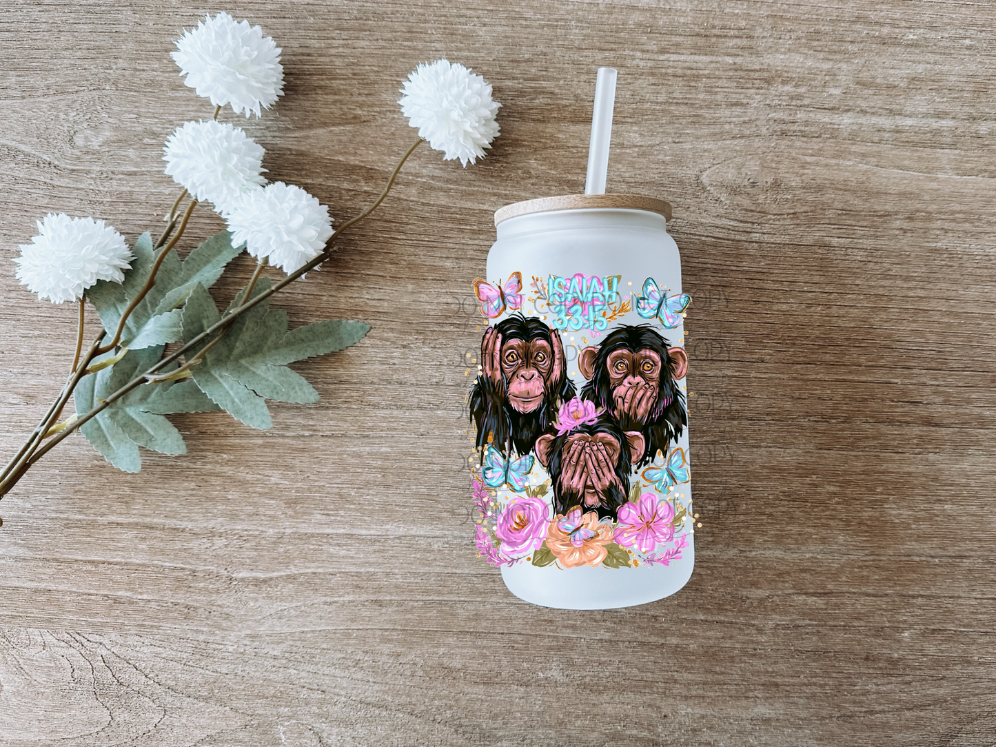 Faith Monkeys Decal