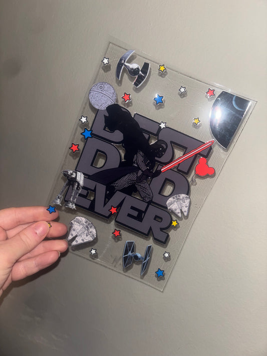 Best Dad Notebook Decal