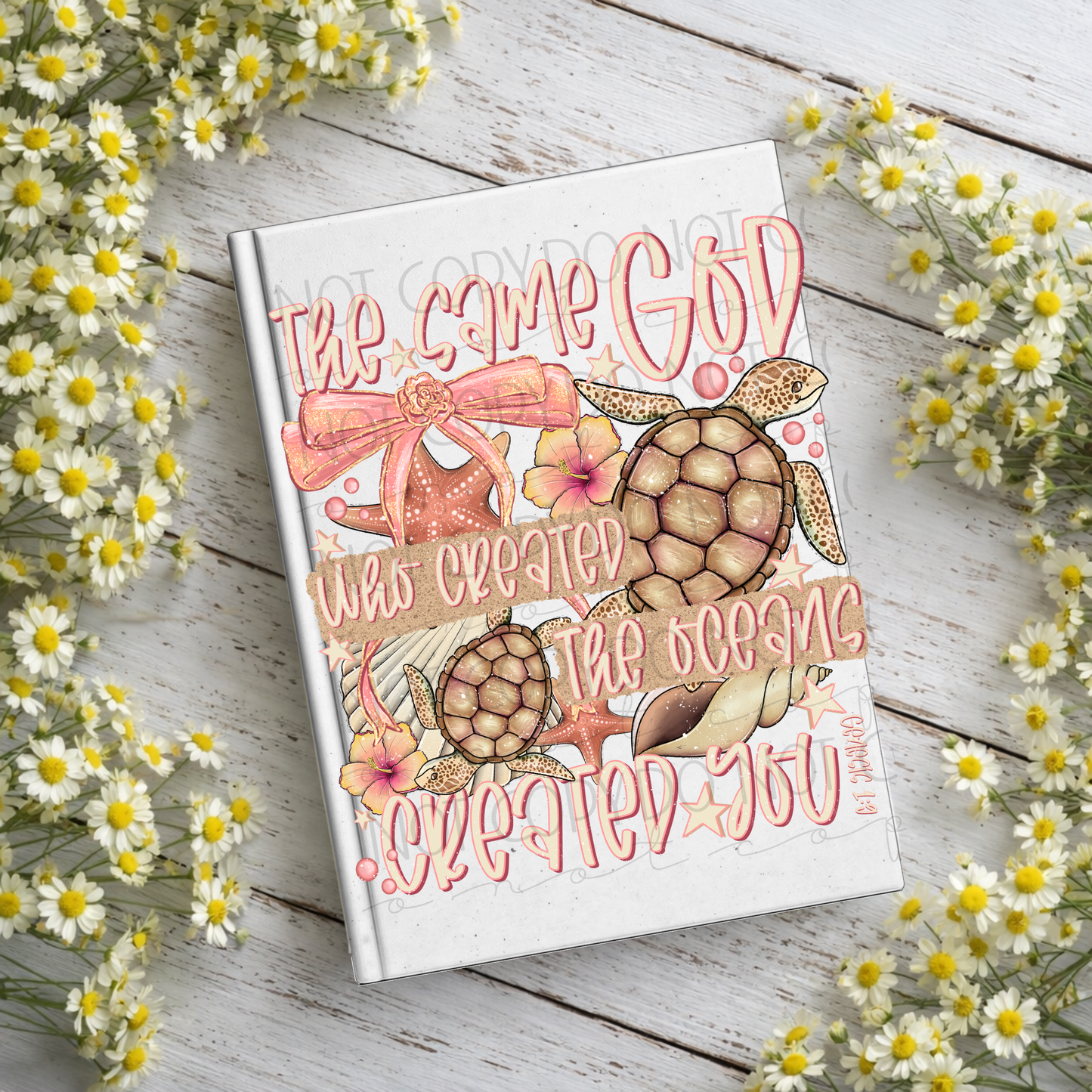 Created You Notebook Decal