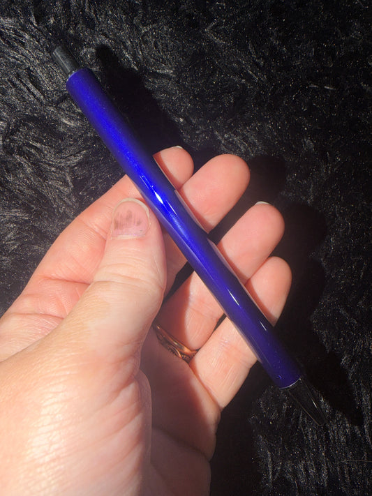 Dark Blue Shimmer Pen