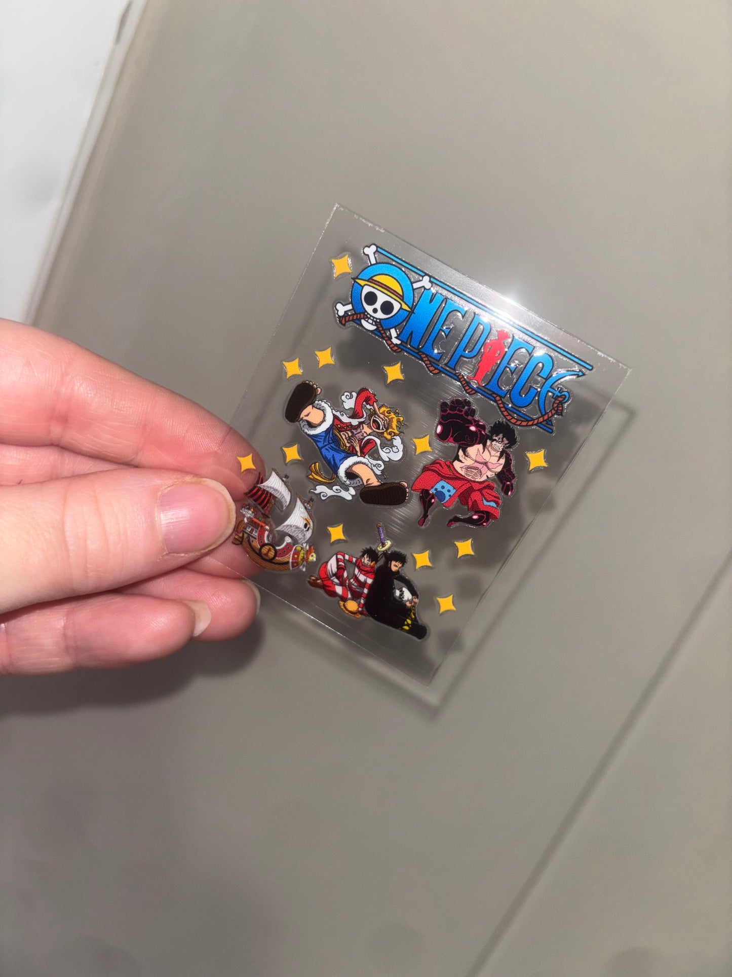 Anime Spray Decal