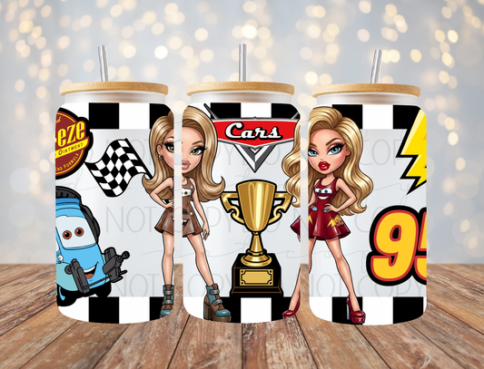 Racing Dolls 16 Oz Wrap