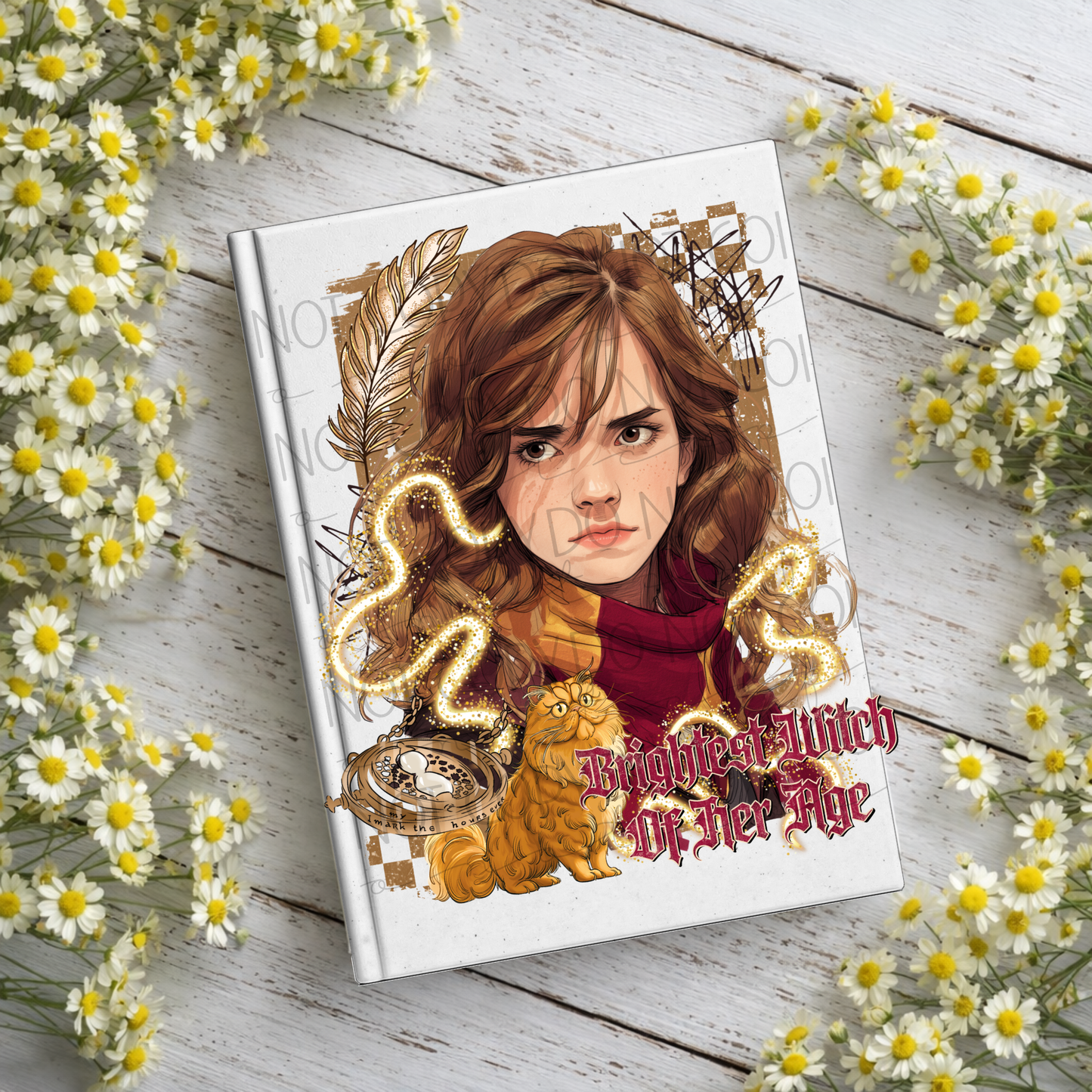 Brightest Witch Notebook Decal