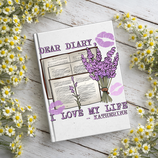 Dear Diary Notebook Decal