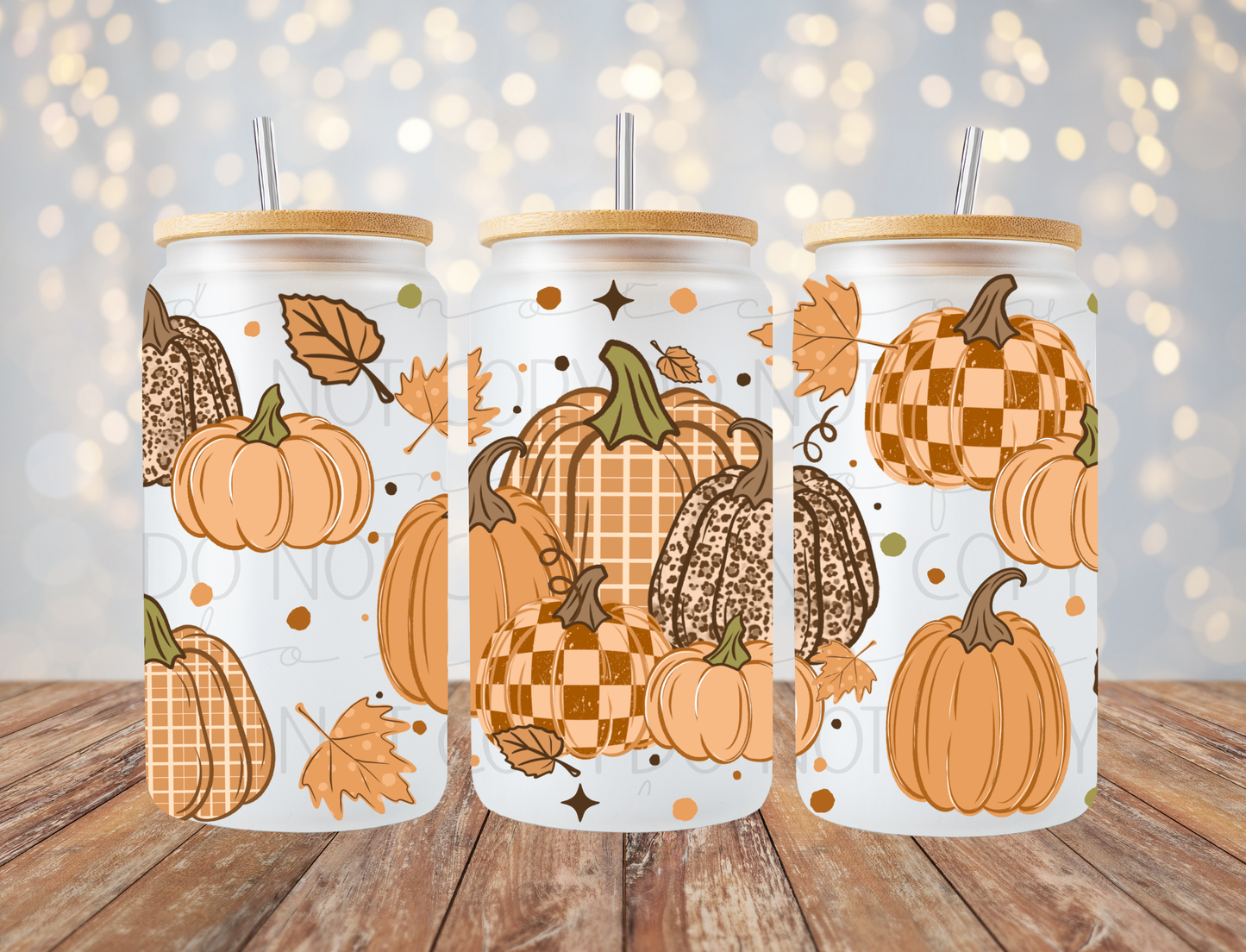Pumpkins 16 Oz Wrap