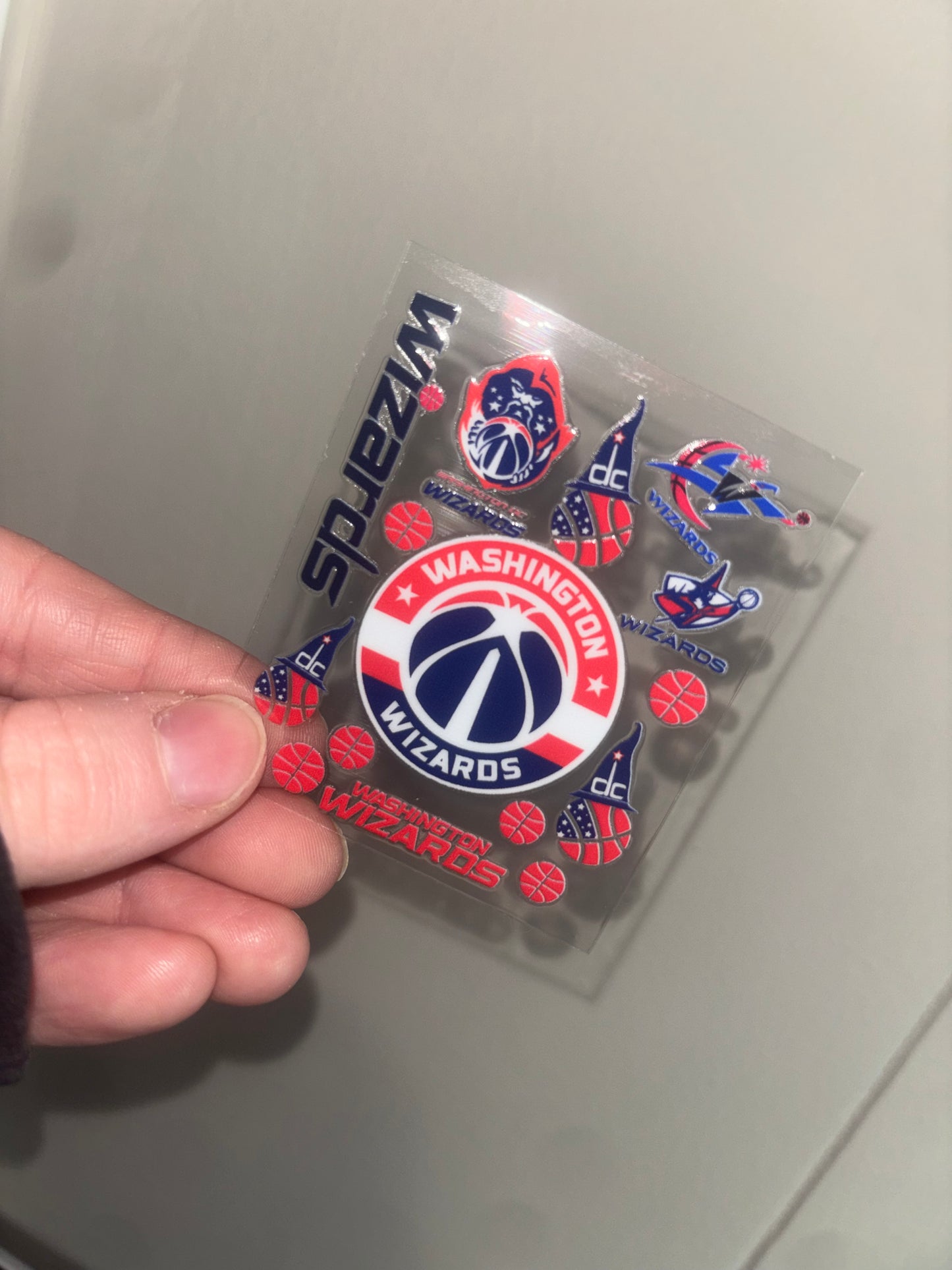 Washington Basketball Spray Decal