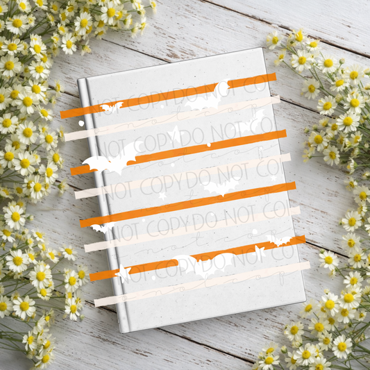 Striped Bats Notebook Decal