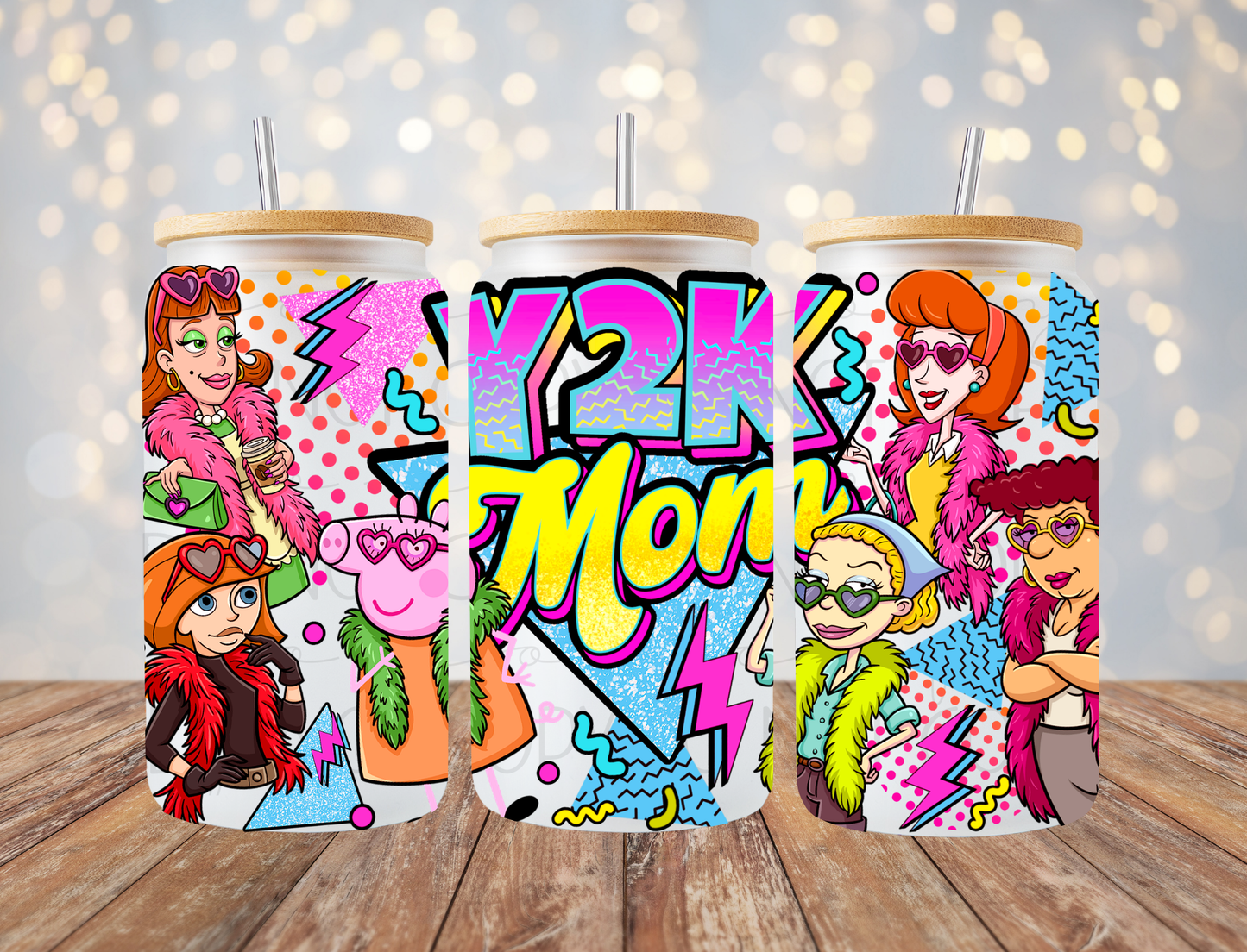 Y2K Mom 16 Oz Wrap