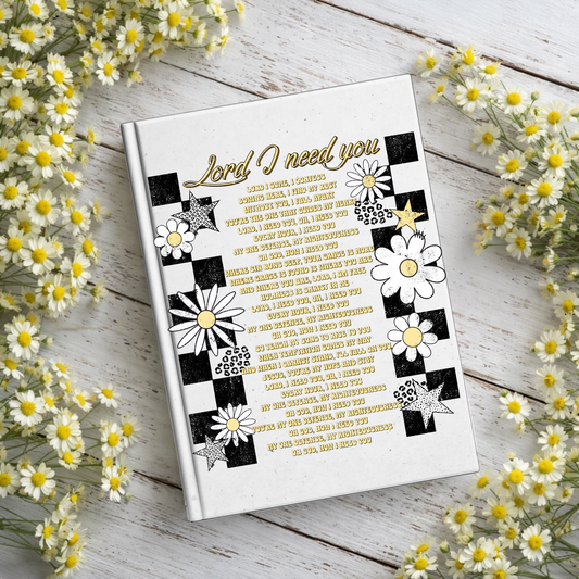 I Need You Notebook Decal